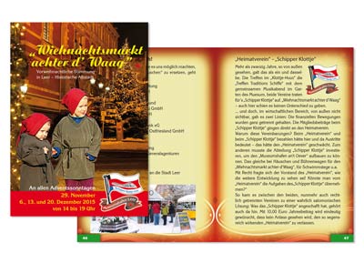 Wiehnachtsmarkt achter d' Waag Broschüre